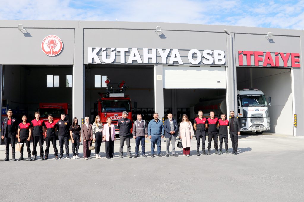 PROF. DR. NECMETTİN ERBAKAN MTAL’DEN KÜTAHYA OSB İTFAİYESİNE ANLAMLI ZİYARET